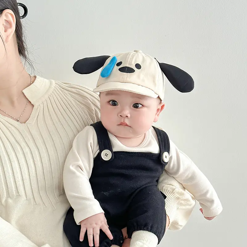 Baby's Beanie Hat with Dolly Ears Sunscreen Cap - Image 6