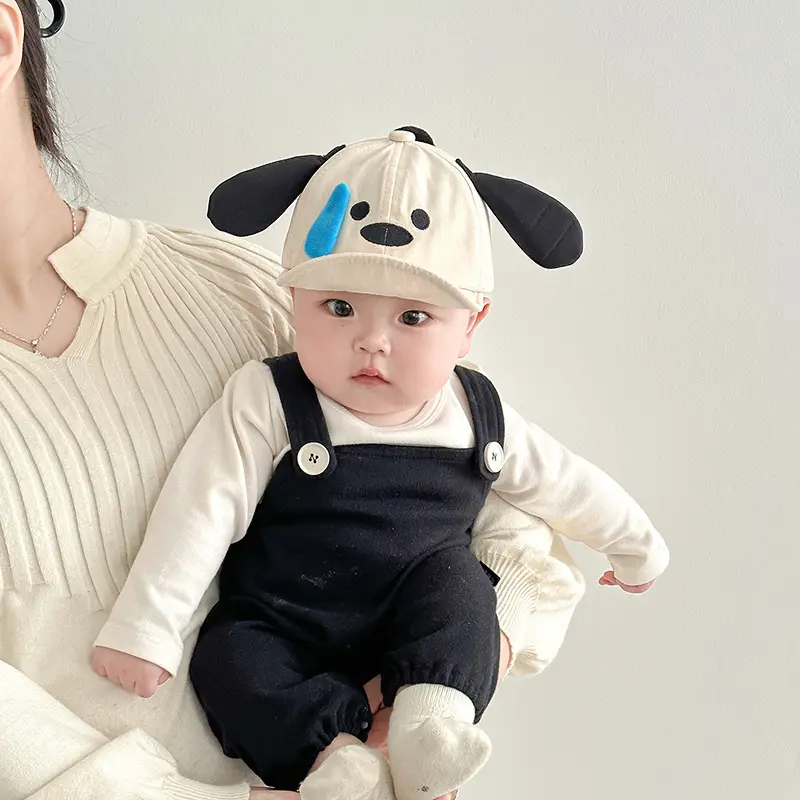 Baby's Beanie Hat with Dolly Ears Sunscreen Cap - Image 7