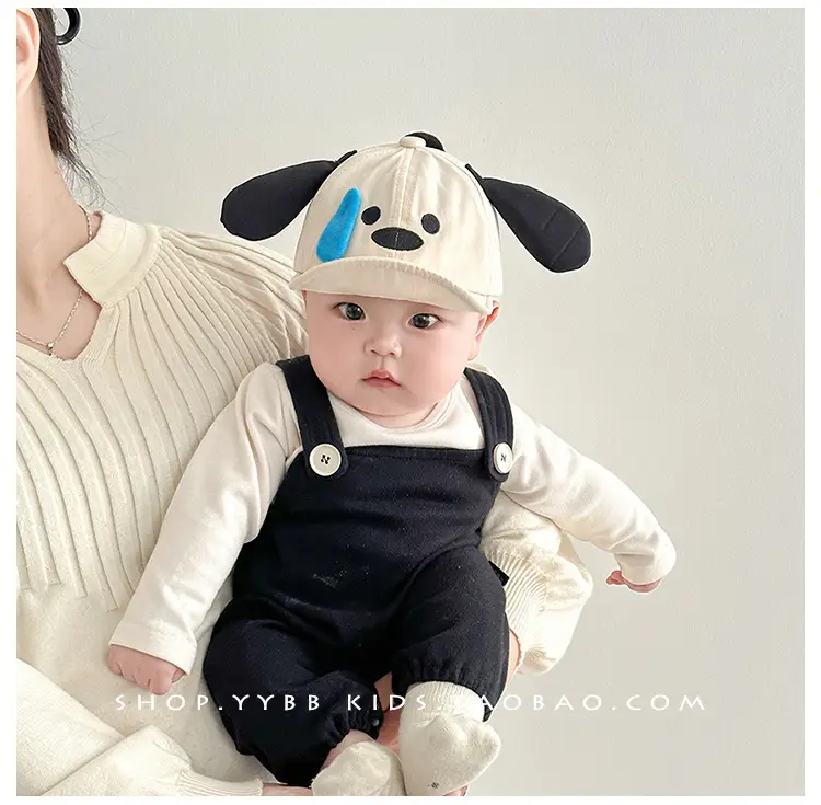Baby's Beanie Hat with Dolly Ears Sunscreen Cap — feature 3