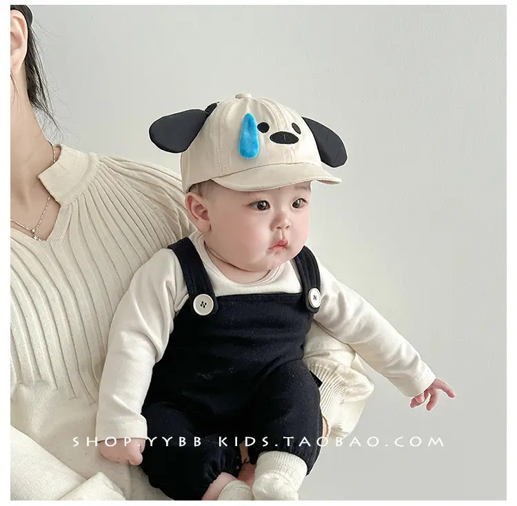 Baby's Beanie Hat with Dolly Ears Sunscreen Cap — feature 4