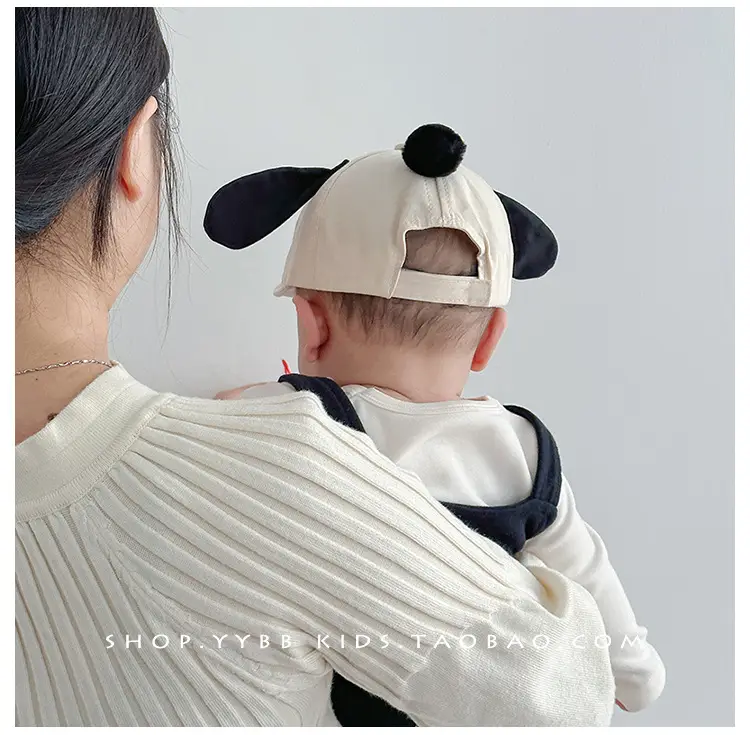Baby's Beanie Hat with Dolly Ears Sunscreen Cap — feature 5