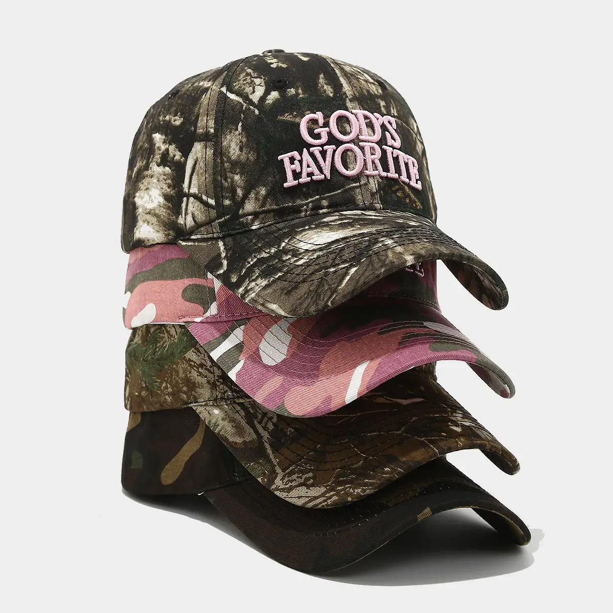 Men's Camouflage "God's Horoite" Cap - Image 6