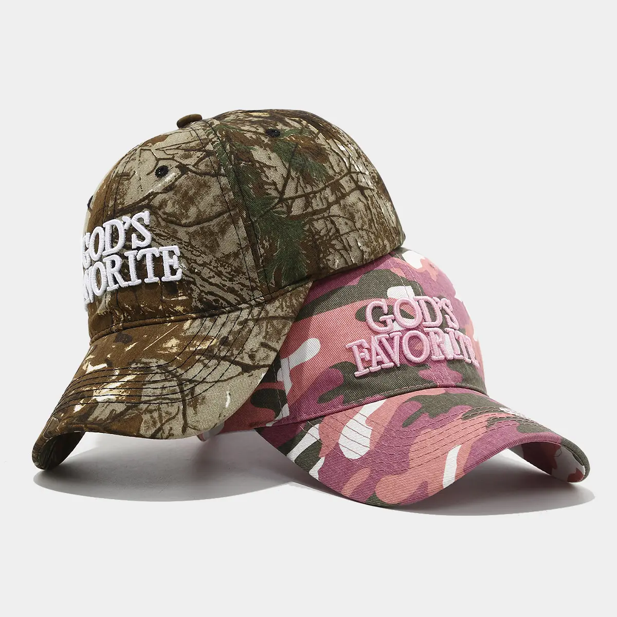 Men's Camouflage "God's Horoite" Cap - Image 7