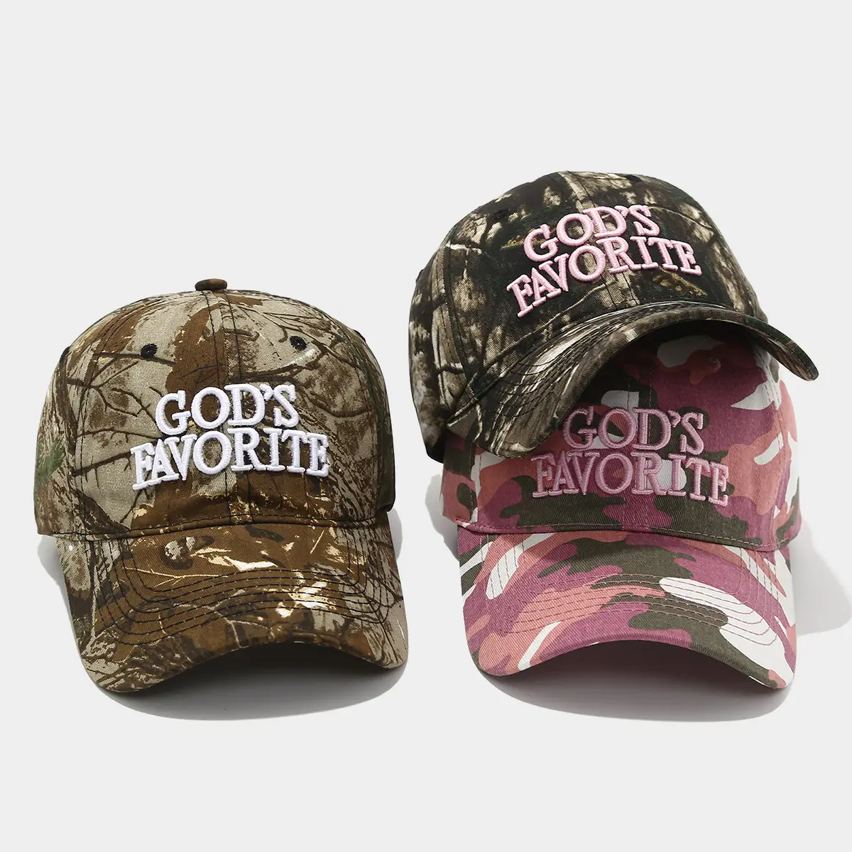Men's Camouflage "God's Horoite" Cap — feature 2