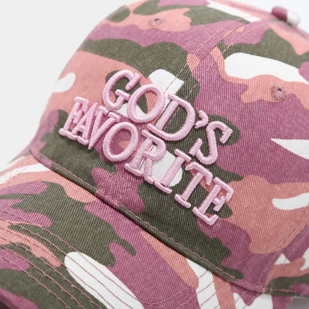 Men's Camouflage "God's Horoite" Cap — feature 9