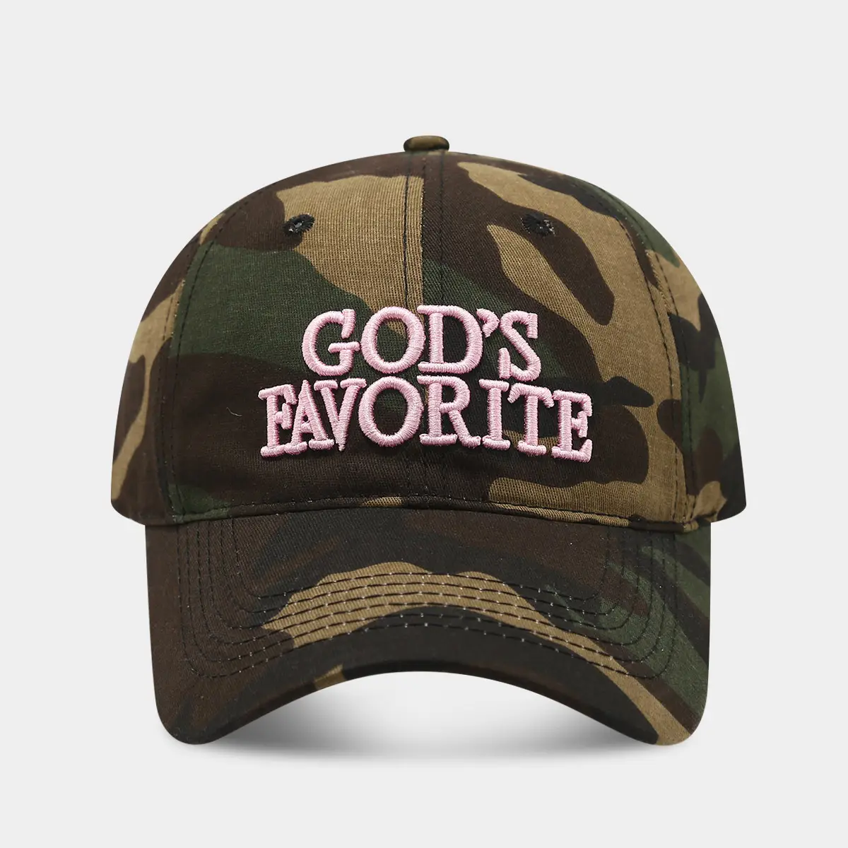 Men's Camouflage "God's Horoite" Cap - Image 2