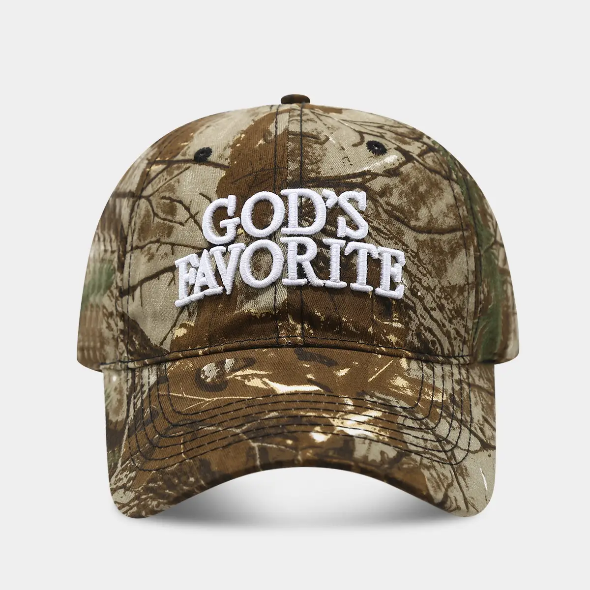 Men's Camouflage "God's Horoite" Cap - Image 3