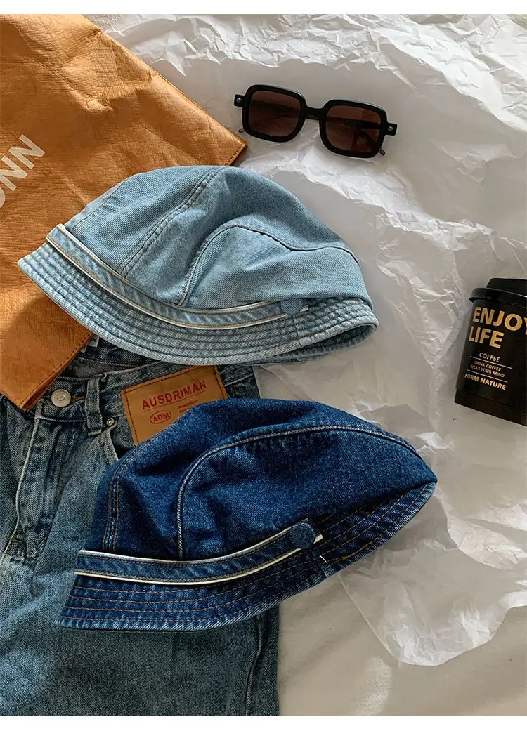 Vintage Denim Duck Cap for Women Spring Summer — feature 8