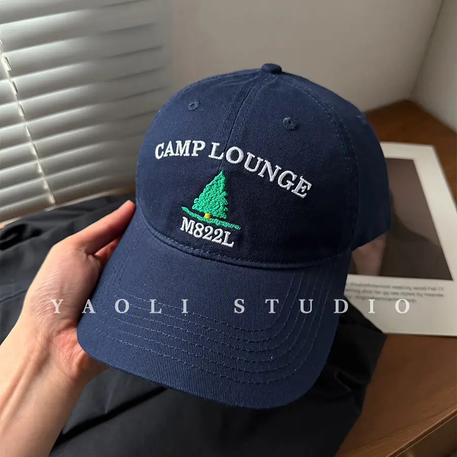 Women Embroidered Baseball Cap Black 2026 Spring