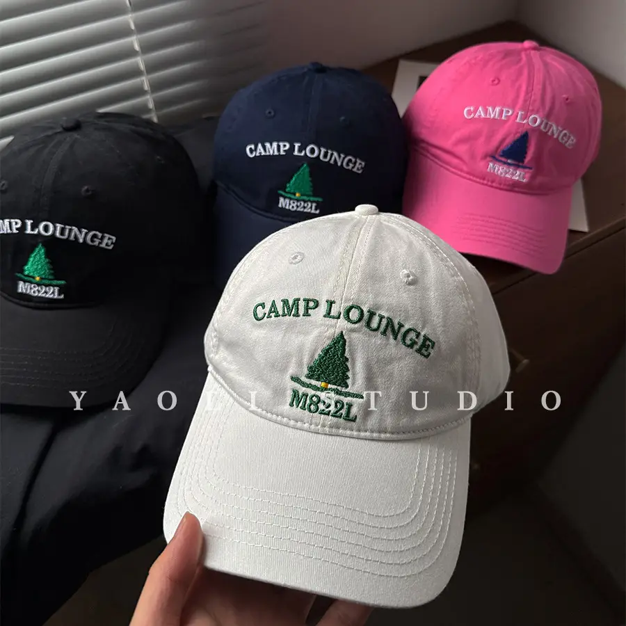 Women Embroidered Baseball Cap Black 2026 Spring