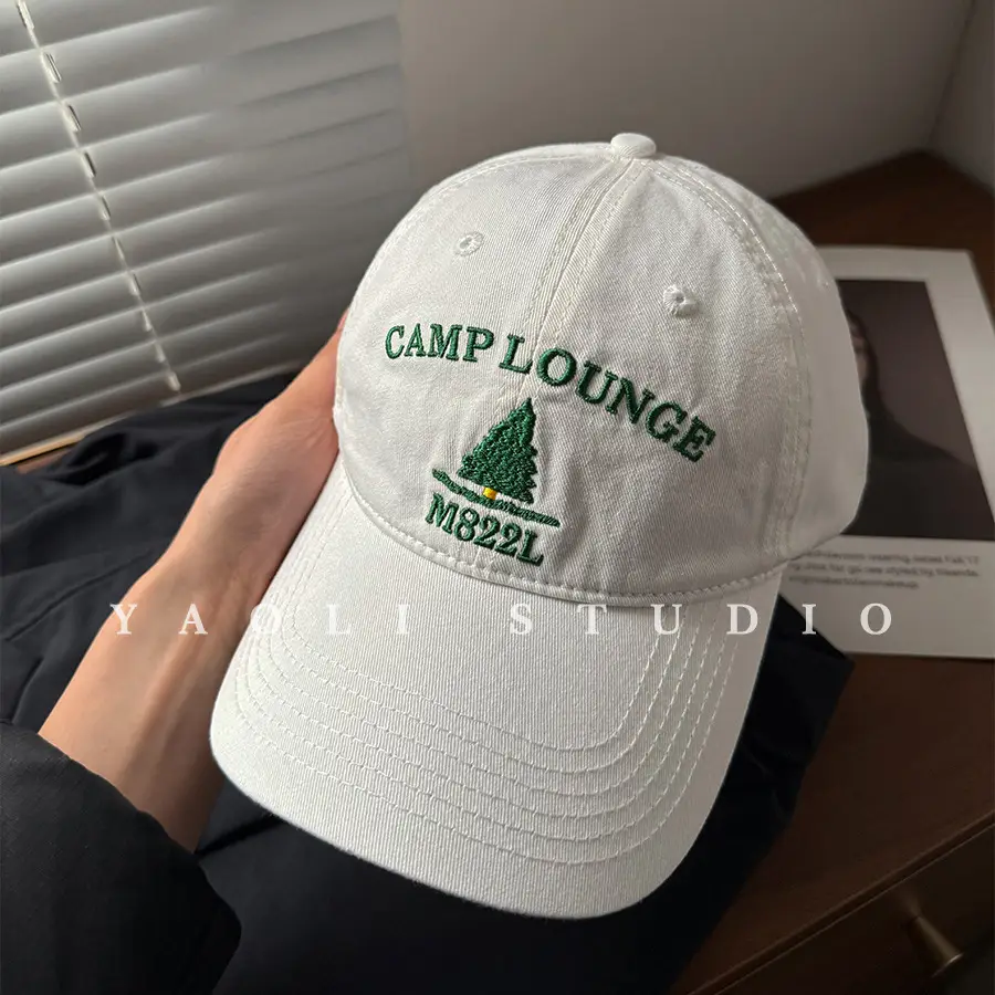 Women Embroidered Baseball Cap Black 2026 Spring
