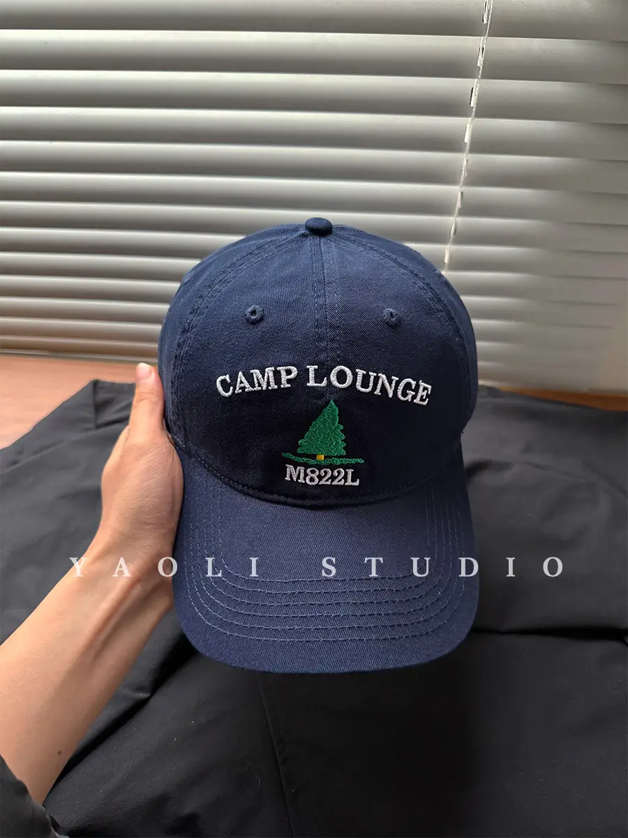 Women Embroidered Baseball Cap Black 2026 Spring