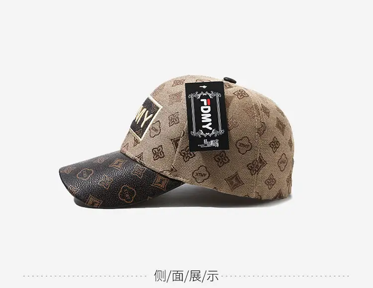 Women Black Embroidered Duckbill Cap with Logo Patch — feature 10