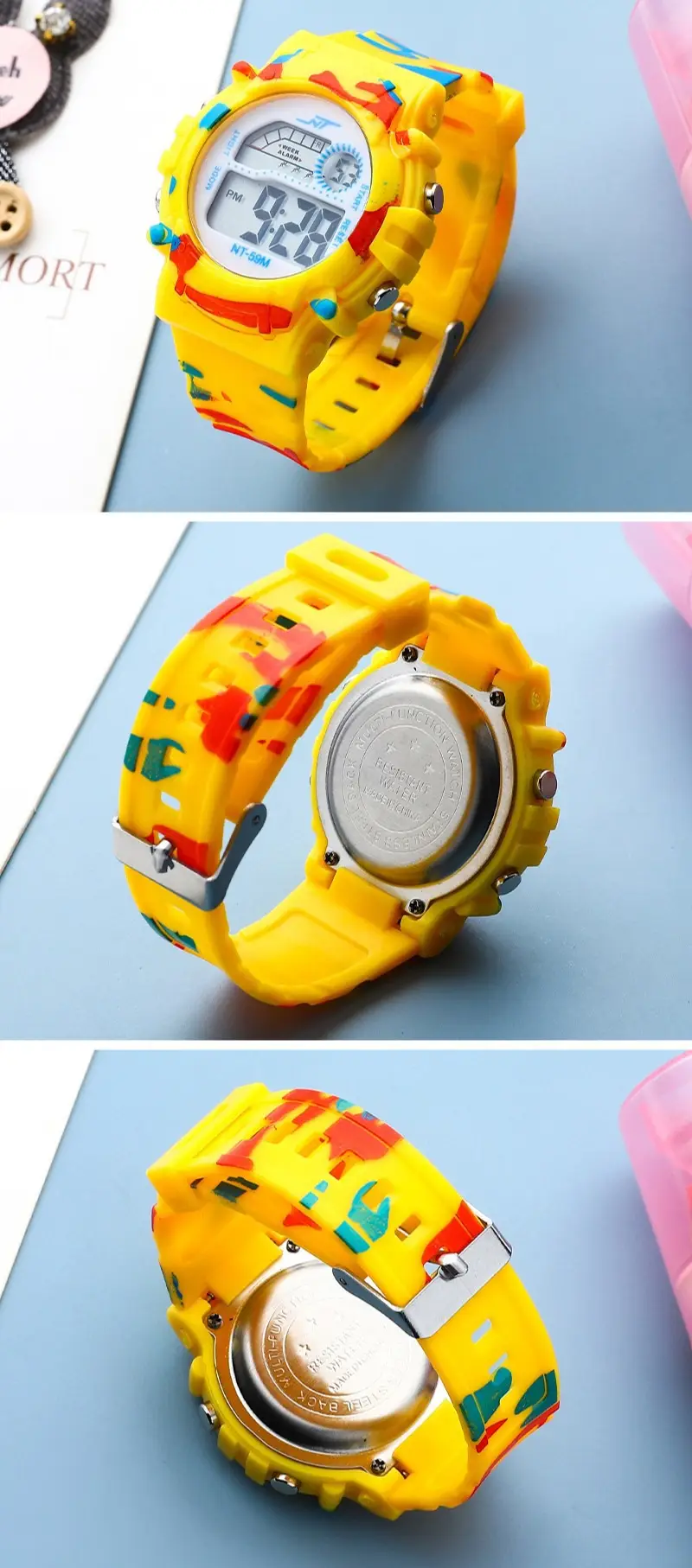 Kids Digital Analog Watch with Alarm & Calendar — feature 15