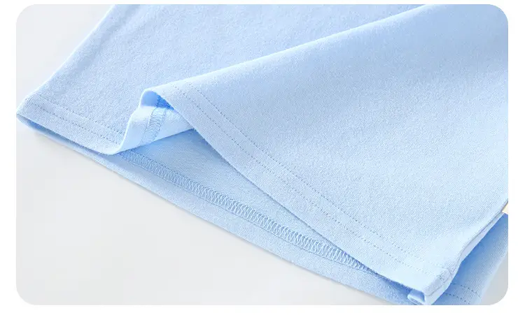 Light Blue Cartoon Baby T-Shirt for Boys — feature 16