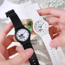 Luminous Black Silicone Sports Watch for Men — feature 15