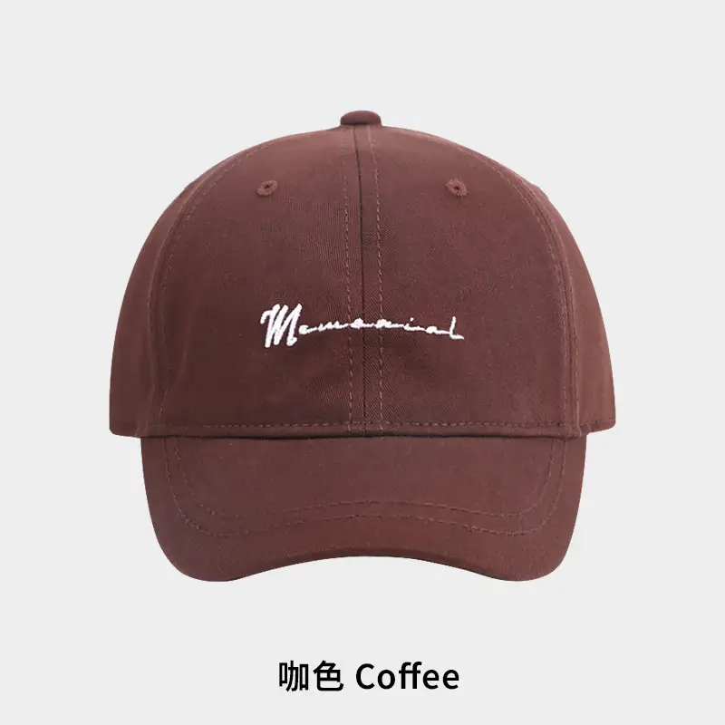 Grey Embroidered Baseball Cap for Women Men - Image 4