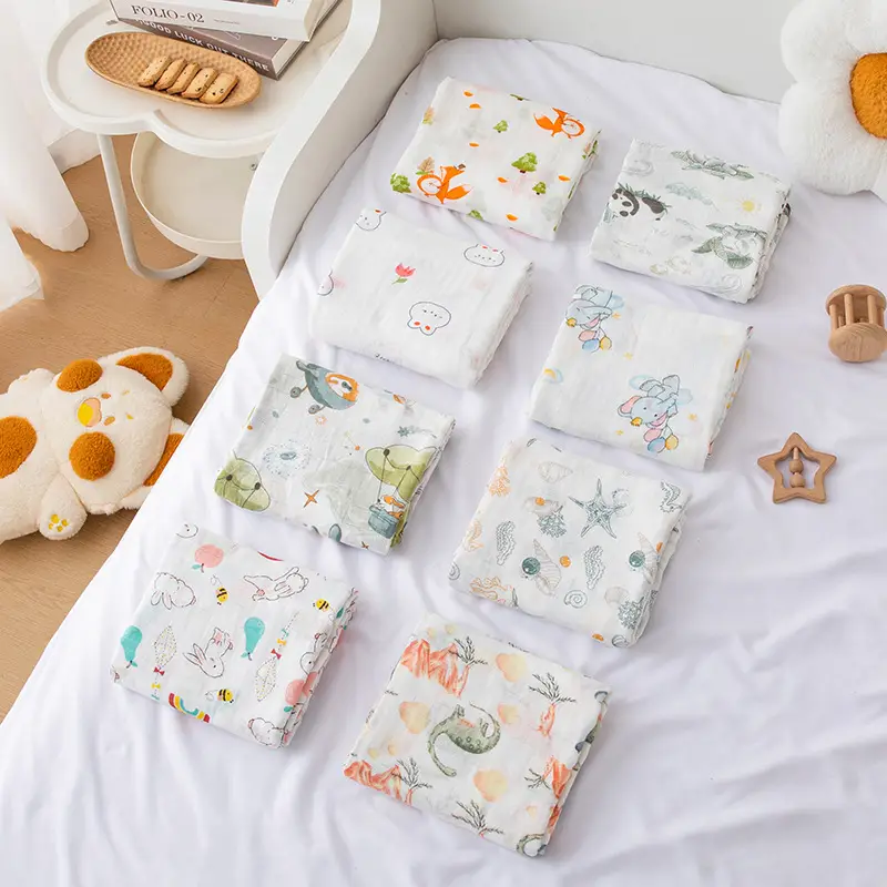 Baby Cotton Scarf for Single Bed Baby Mosquito Protector — feature 10