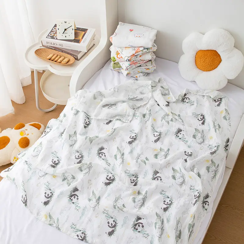 Baby Cotton Scarf for Single Bed Baby Mosquito Protector — feature 12