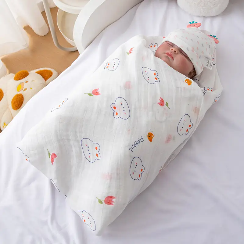 Baby Cotton Scarf for Single Bed Baby Mosquito Protector — feature 14