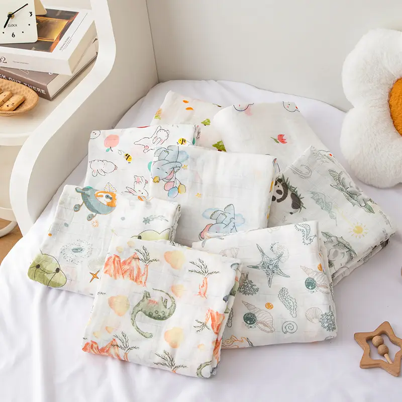 Baby Cotton Scarf for Single Bed Baby Mosquito Protector — feature 9