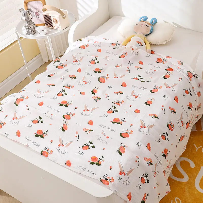 Baby Cotton Scarf for Single Bed Baby Mosquito Protector - Image 13