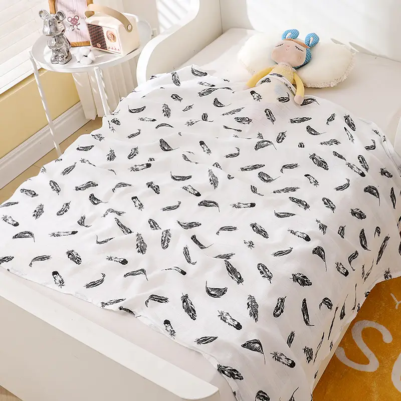 Baby Cotton Scarf for Single Bed Baby Mosquito Protector - Image 18