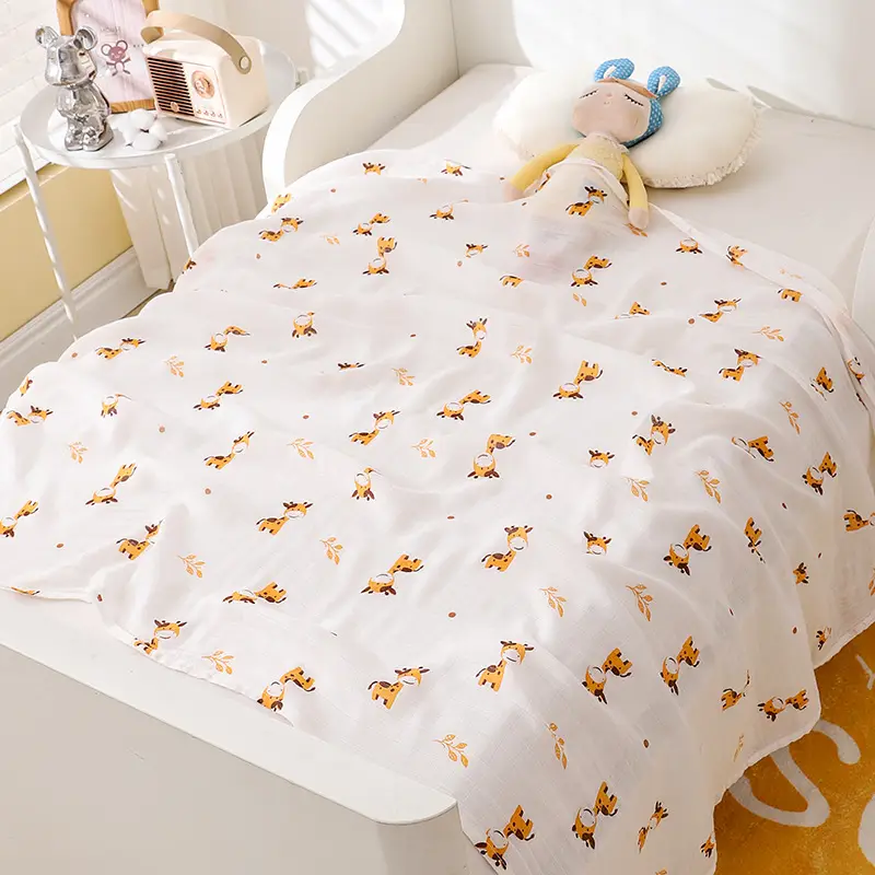 Baby Cotton Scarf for Single Bed Baby Mosquito Protector - Image 19