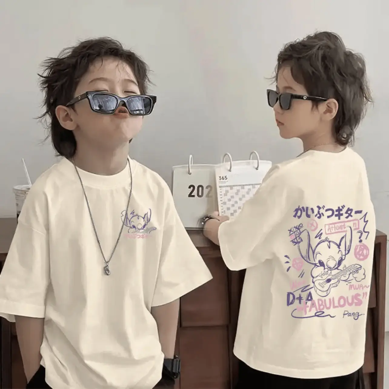 Cotton Kids T-Shirt Pink "King Star" Summer 2025 - Image 6