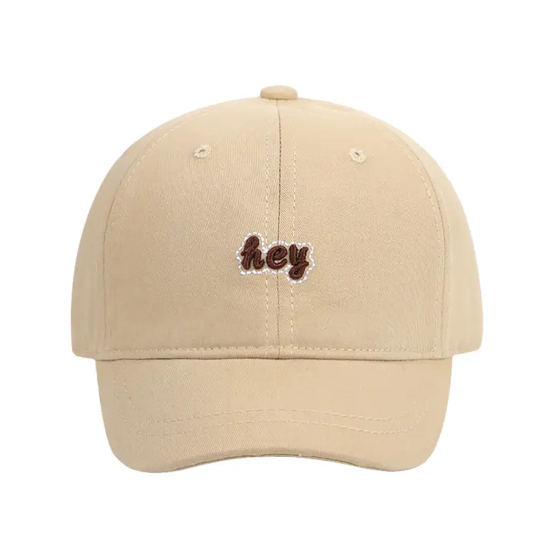 Korean Style Embroidered Black Cap for Men - Image 10