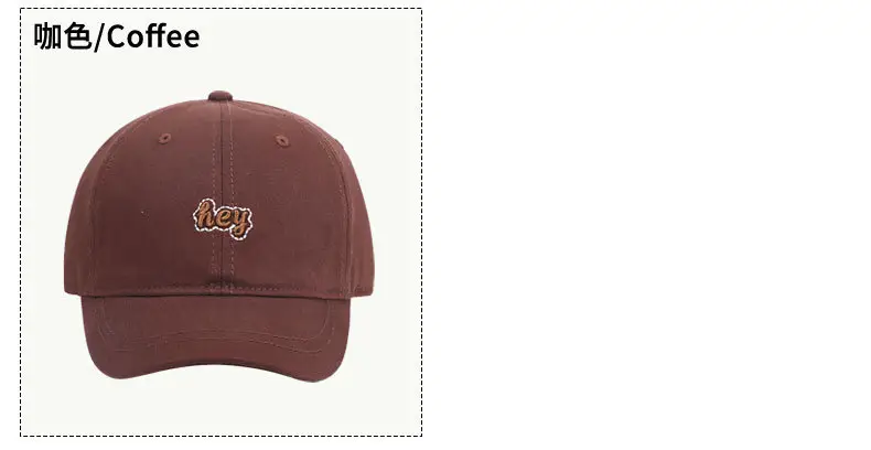 Korean Style Embroidered Black Cap for Men — feature 9