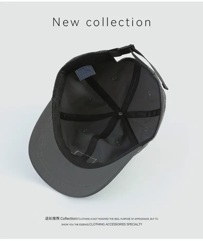 Early Spring Baseball Cap with Water Proof & Stitched Design — feature 5