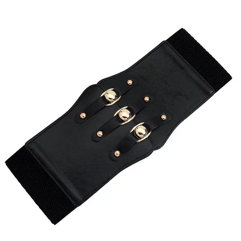 Waist Seal Belt for Women Black White Red Brown - Image 6