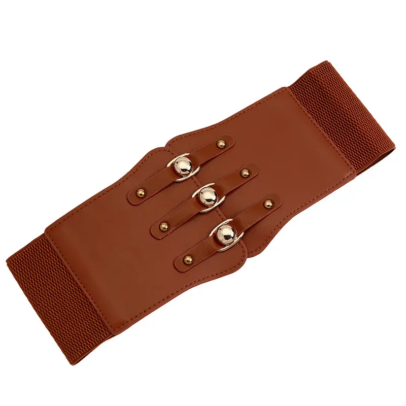 Waist Seal Belt for Women Black White Red Brown — feature 44