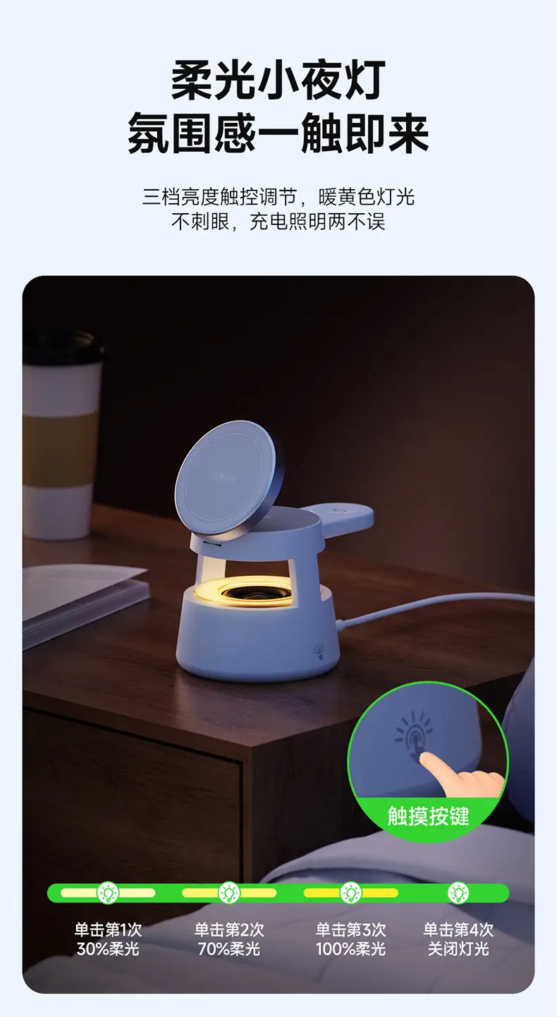 Magnetic 5-in-1 Wireless Charger for Apple Devices β feature 12