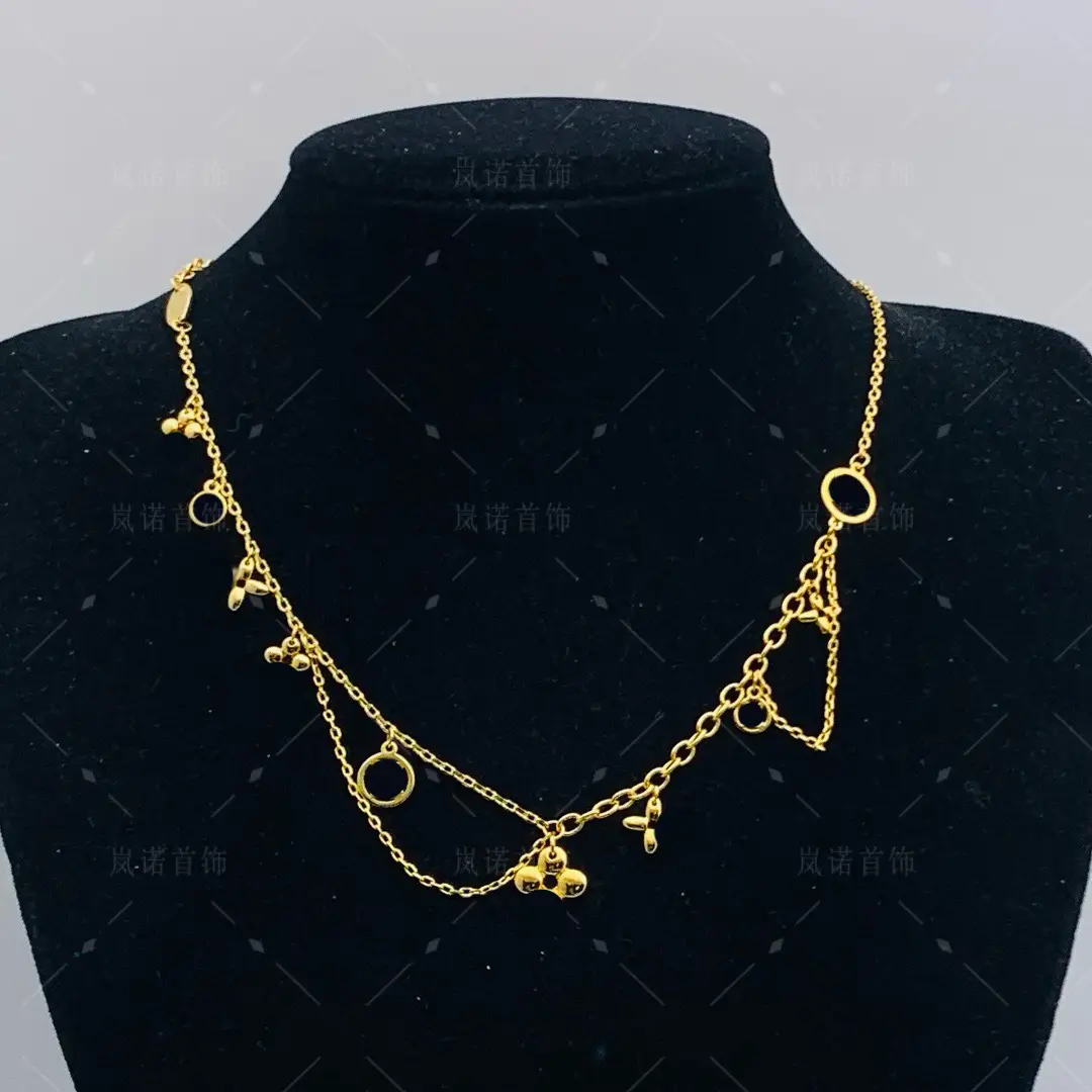 2025 Trendy Gold Silver Chain Necklace for Women