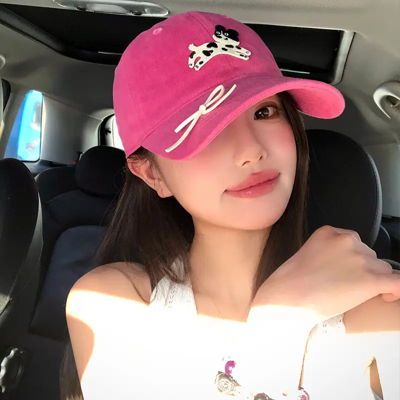 Women Cartoon Pink Baseball Cap 2025 - Image 8