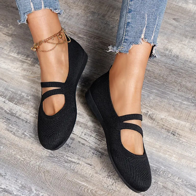 New Style Flat Shoes for Women, Shallow Mouth Loafers, Cool and Breathable Mom Shoes, Large Size Casual Shoes, Breathable and Comfortable — feature 10