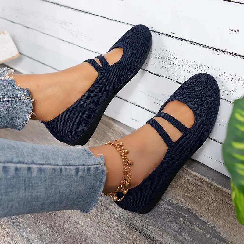 New Style Flat Shoes for Women, Shallow Mouth Loafers, Cool and Breathable Mom Shoes, Large Size Casual Shoes, Breathable and Comfortable — feature 8
