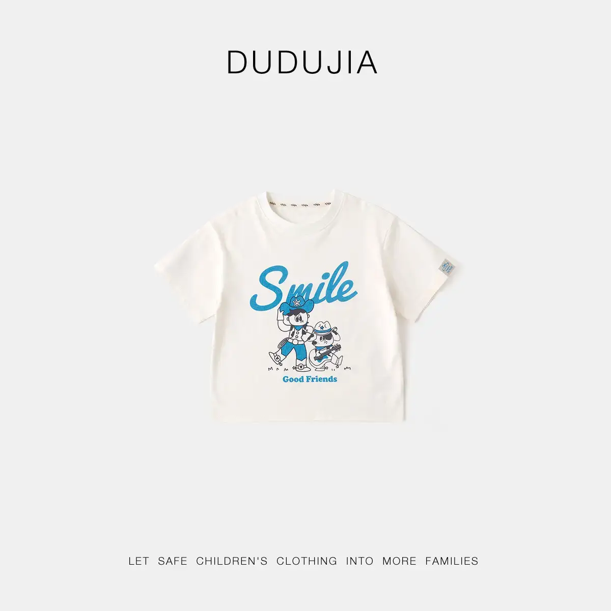 Cotton Quick-Drying T-Shirt for Boys Girls Summer - Image 8