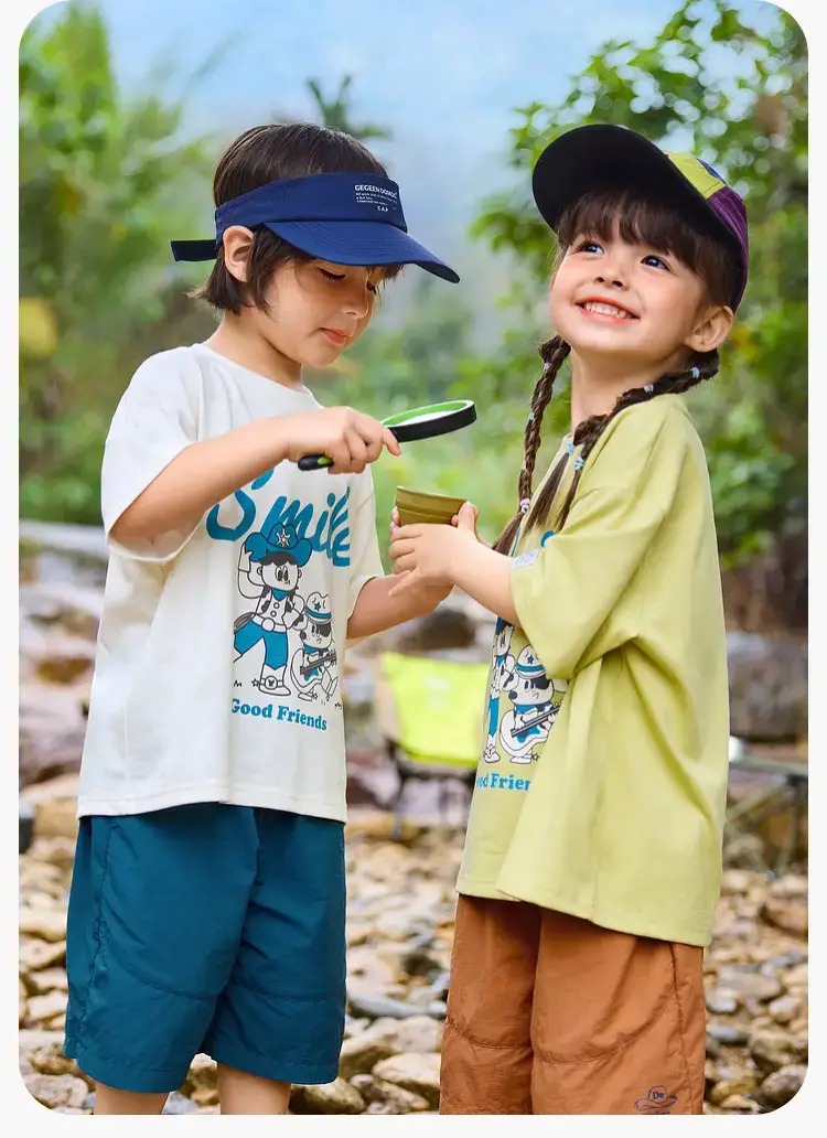 Cotton Quick-Drying T-Shirt for Boys Girls Summer — feature 10