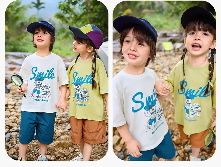 Cotton Quick-Drying T-Shirt for Boys Girls Summer — feature 11