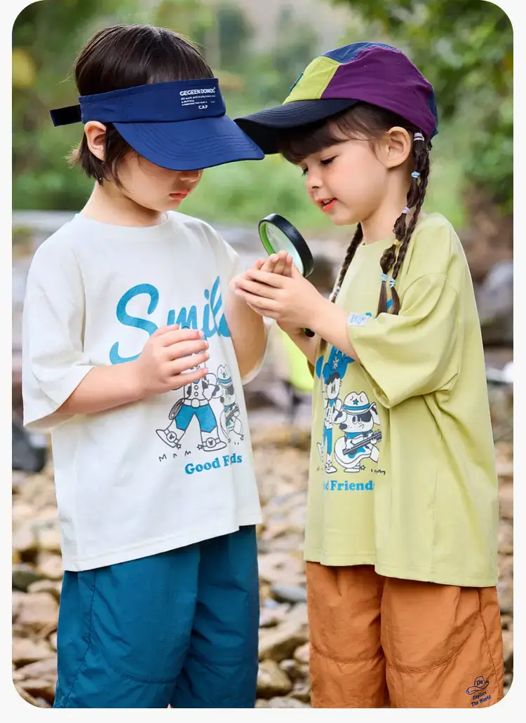 Cotton Quick-Drying T-Shirt for Boys Girls Summer — feature 12