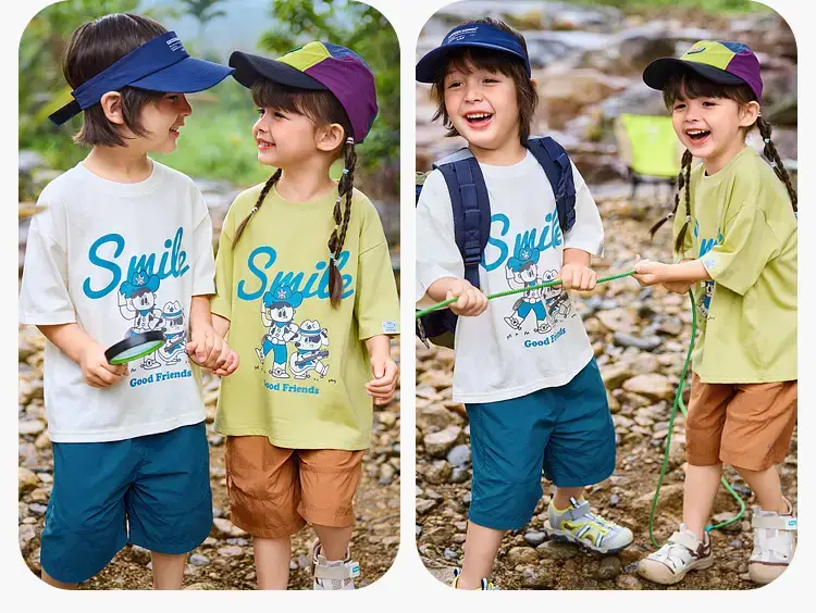 Cotton Quick-Drying T-Shirt for Boys Girls Summer — feature 13