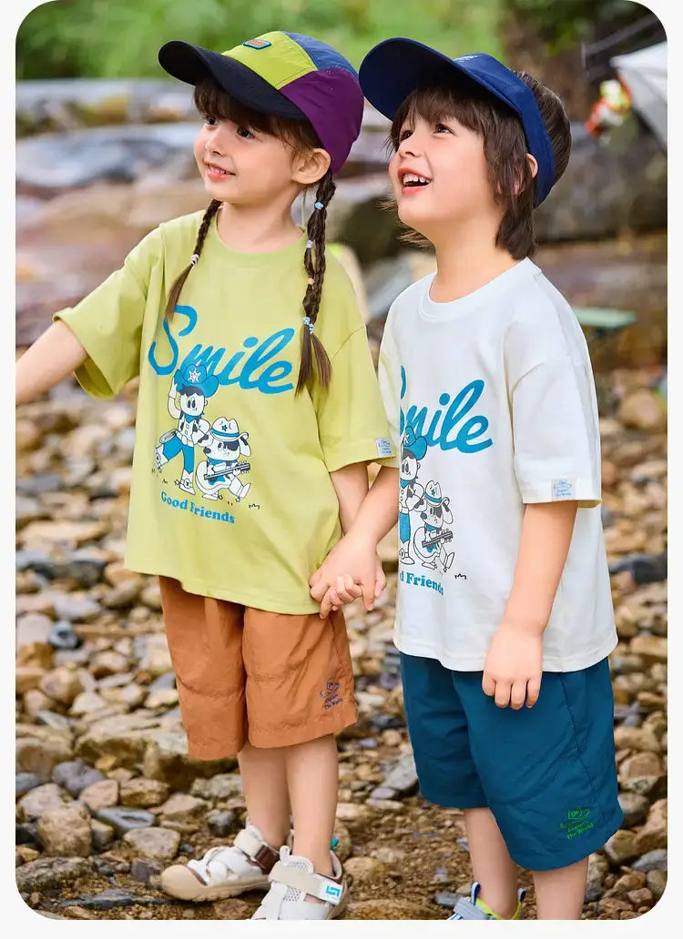 Cotton Quick-Drying T-Shirt for Boys Girls Summer — feature 14