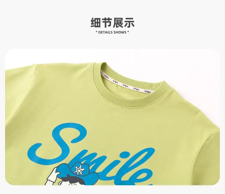 Cotton Quick-Drying T-Shirt for Boys Girls Summer — feature 18