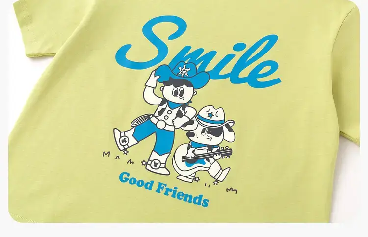 Cotton Quick-Drying T-Shirt for Boys Girls Summer — feature 22