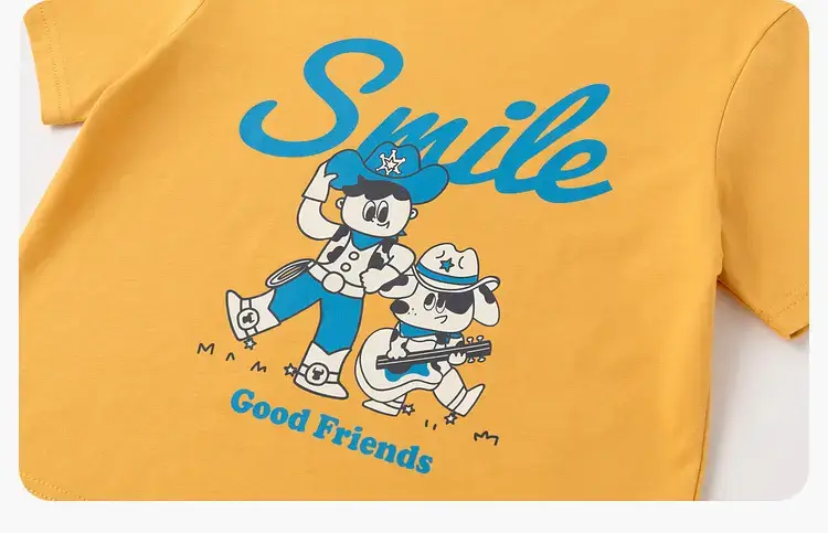 Cotton Quick-Drying T-Shirt for Boys Girls Summer — feature 26