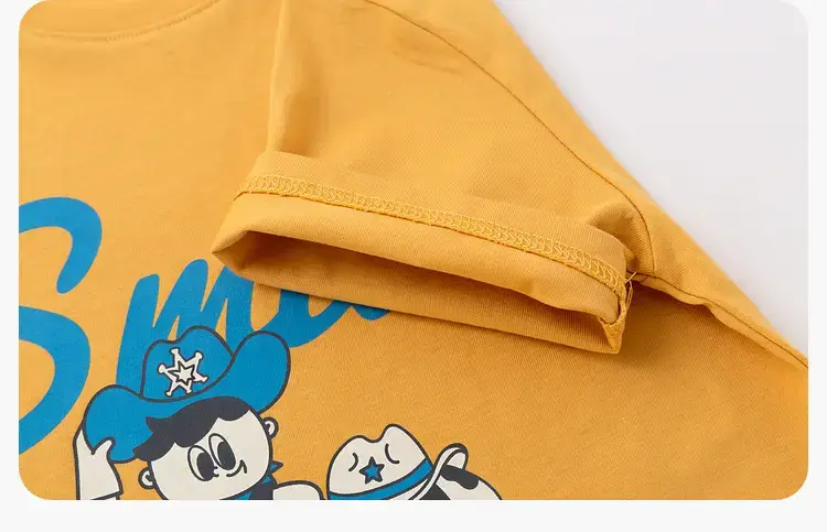 Cotton Quick-Drying T-Shirt for Boys Girls Summer — feature 27