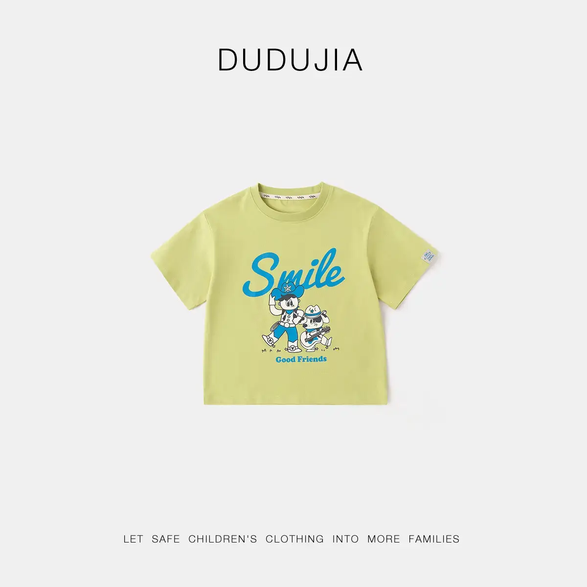 Cotton Quick-Drying T-Shirt for Boys Girls Summer - Image 2